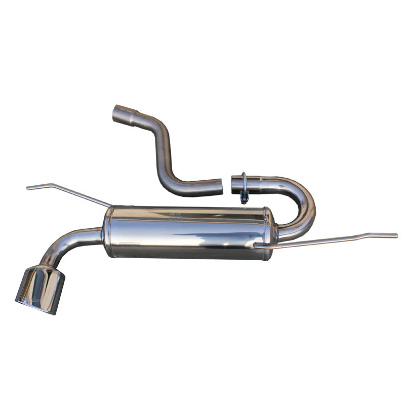 InoXcar, Sports exhaust, fits Volkswagen Golf VI 2.0TDi GTD (170HP) 2009- 120x80mm Oblique