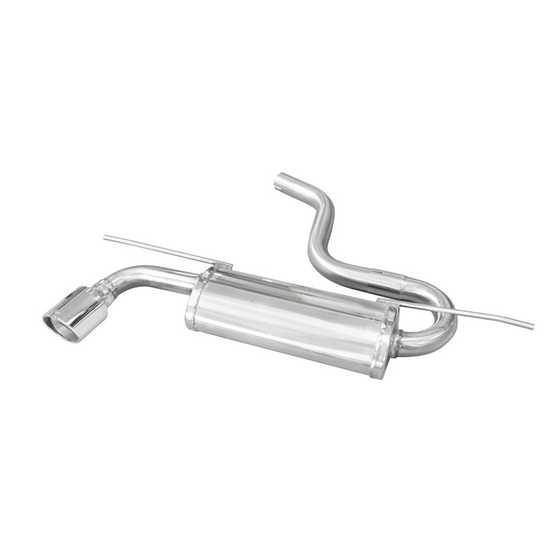 InoXcar, escape deportivo, compatible con Volkswagen Golf VII 1.6 TDI 105hp 2015- 1x90mm X-Race