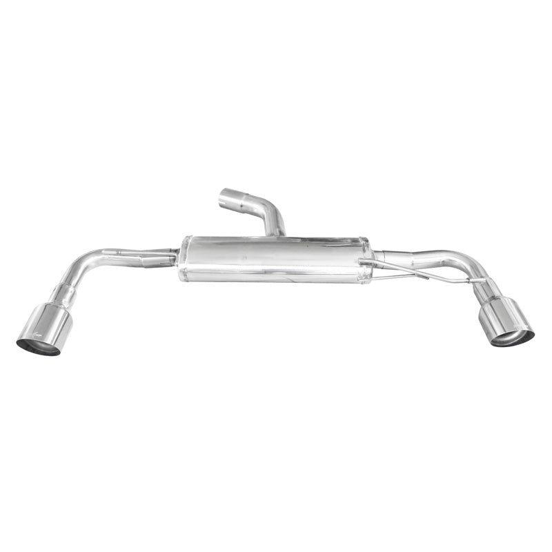 InoXcar, doppio scarico sportivo, adatto a Volkswagen Scirocco 2.0 R TSi DSG (265HP) 2010- Left/Right 102mm Racing