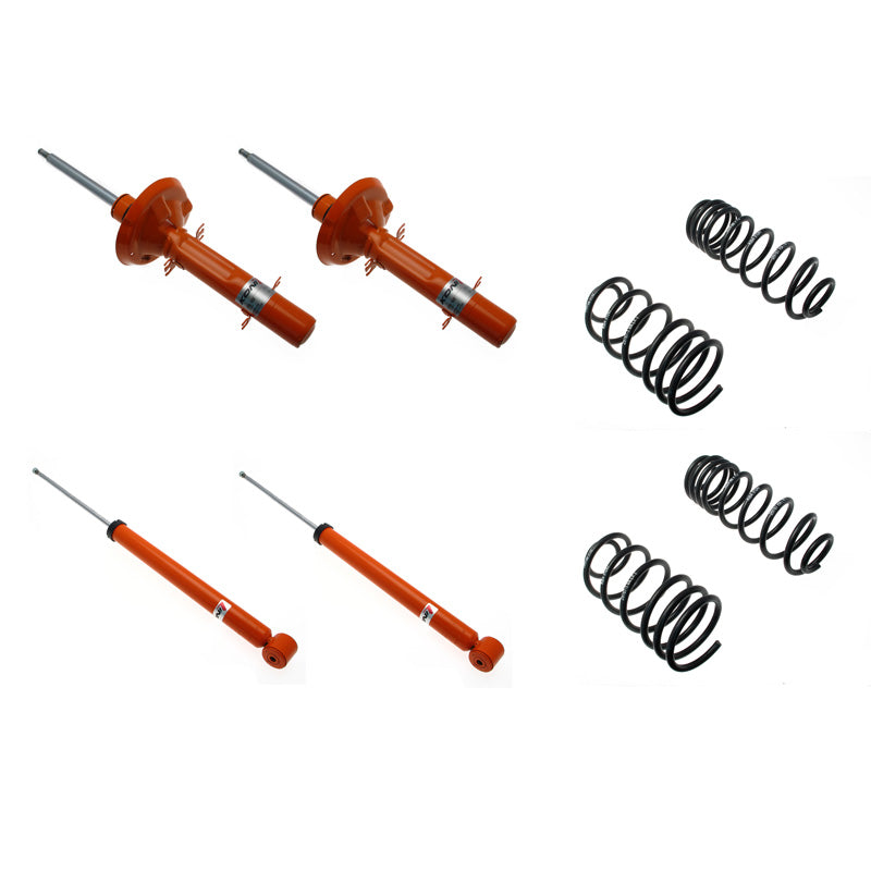 Koni, Str.T kit. geschikt voor Audi A3 (8L) (excl. Quattro/HD-ophanging) / Skoda Octavia I Sedan 1996-2004 - 35/35mm - voorasgewicht 911kg- (1120-7672)