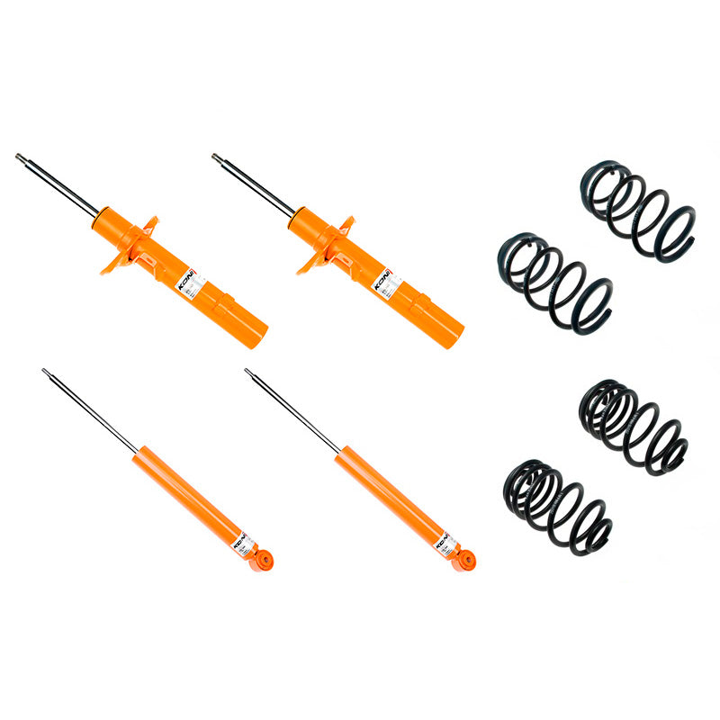 Koni, kit Str.T. compatible con Seat Leon 5F & Golf VII puntales originales de 55mm y trasera con eje de torsión / peso del eje delantero hasta 930kg (35mm) (1120-8435-1)