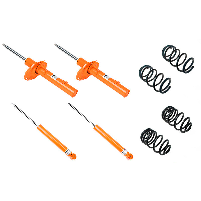 Koni, kit Str.T. compatible con Seat Leon 5F & Golf VII puntales originales de 50mm y trasera multibrazo / peso del eje delantero hasta 930kg (35mm) (1120-8436)