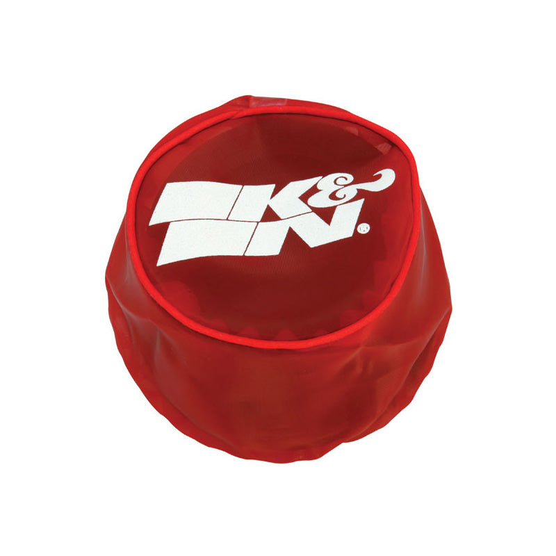 K&N, PreCharger osłona filtra - Czerwona - 114-89 x 64mm