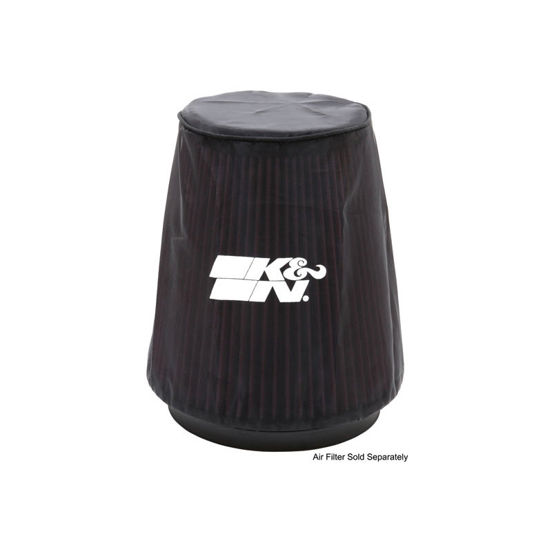 K&N, funda para filtro de aire - Nylon - 191x203mm - Negro