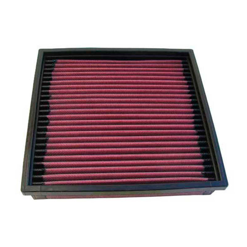 K&N, Filtro pannello, adatto a Audi 100, 200, 5000, Daimler Double Six, Jaguar XJ, Lada Niva, Porsche 912, 914, 924, Seat Terra, Trabant, VW Polo, Transporter T2, T3, Volvo 242, 244, 245 (33-2003)