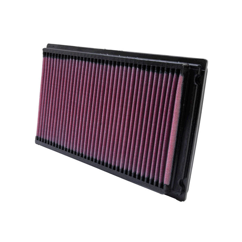 K&N, filtr panelowy, pasuje do Nissan 1.8L (1988-2008), NIS/INFIN 3.0L (1987-2005), 3.5L (2000-2009) (33-2031-2)