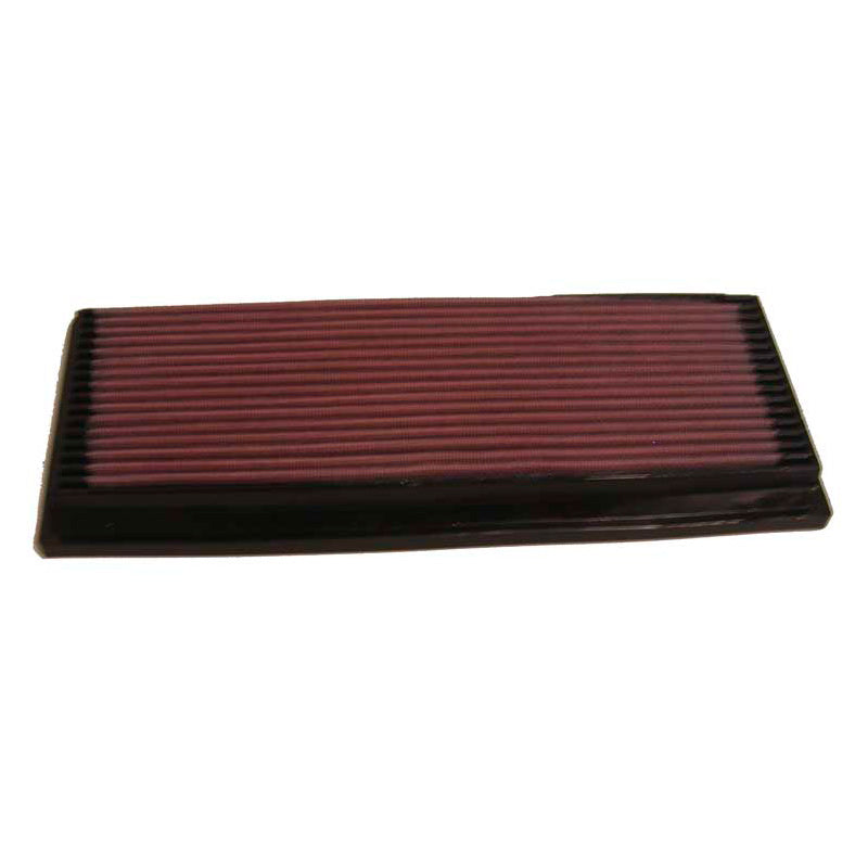 K&N filtr panelowy, pasuje do Jeep Cherokee, Comanche, Wagoneer 2.5 1986 / Wrangler 2.5, 4.0, 4.2 1987-1997 (33-2046)