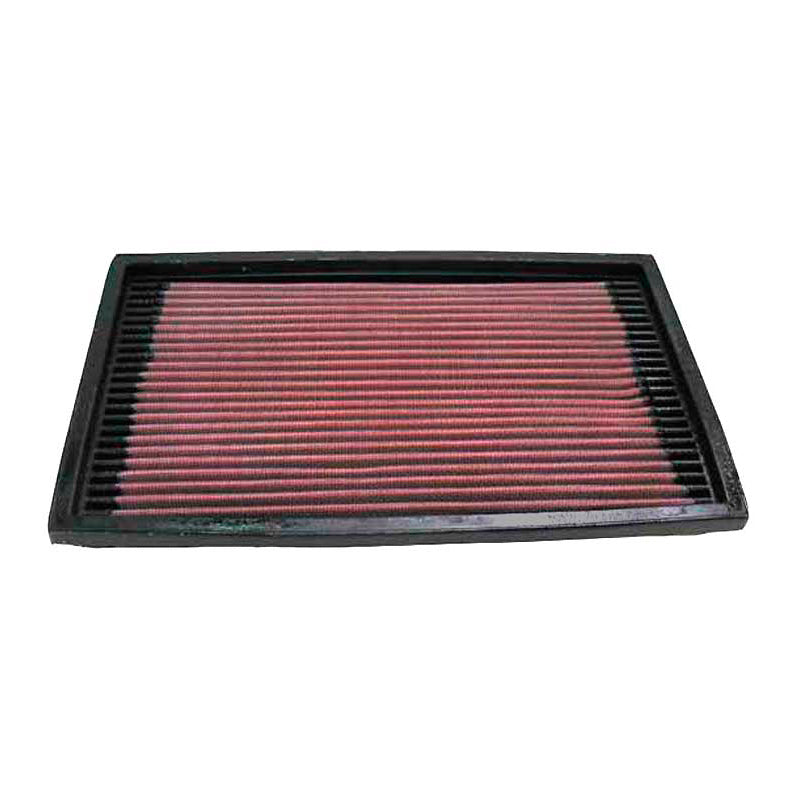K&N Filtro a pannello, compatibile con Nissan Navara, Pathfinder / Opel Calibra, Vectra A / Saab 900 (33-2080)
