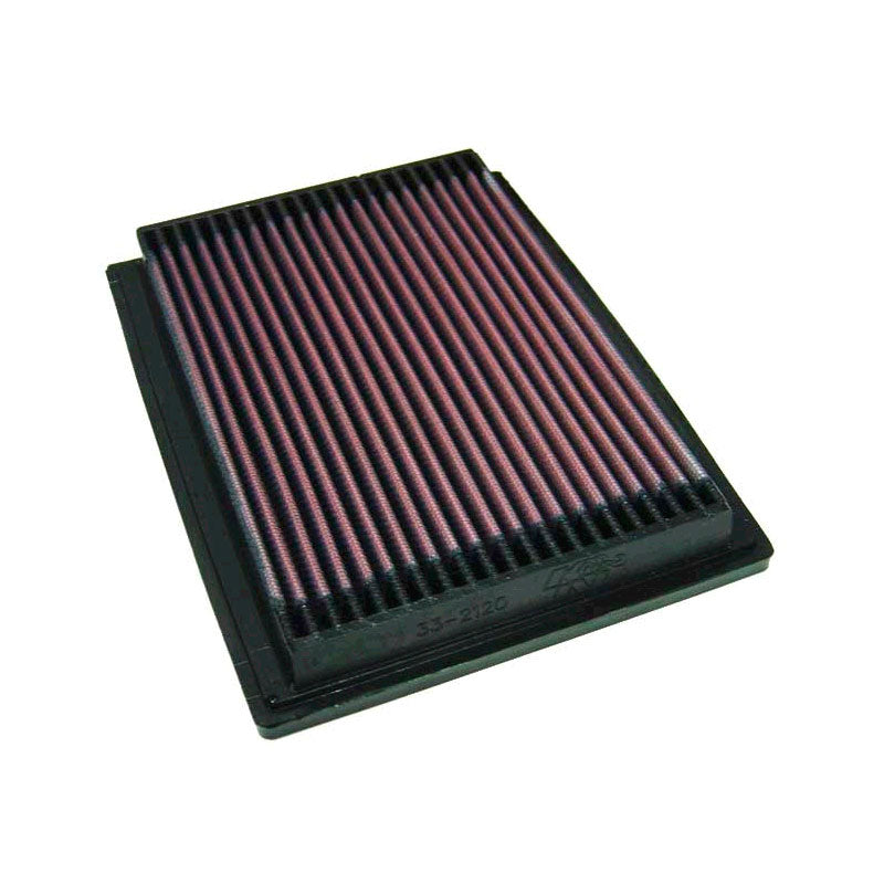 K&N filtro de panel, compatible con Honda Civic CX DX EX LX 1.6L L4 1996-2000 (33-2120)