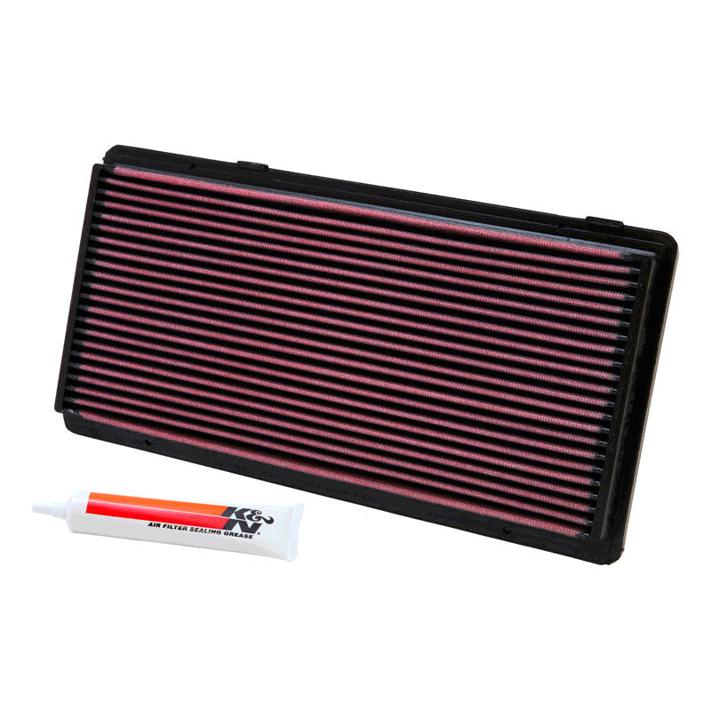 K&N filtr panelowy, pasuje do Jeep Cherokee 2.5/4.0L 1996-2001 (33-2122)
