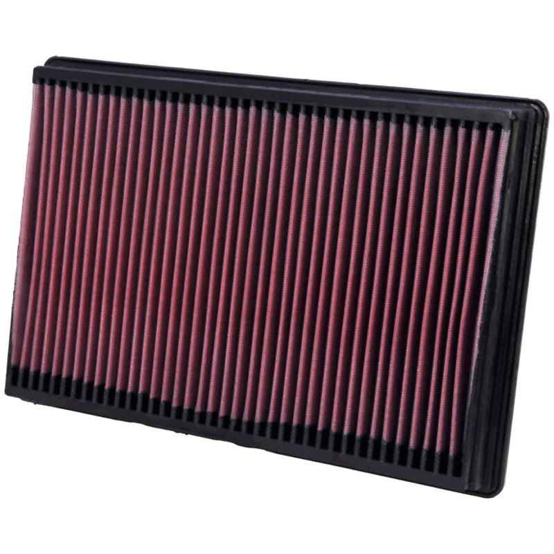 K&N Panelfilter, compatible con Dodge Ram 1500/3500 Pickup 5.7L V8 2002- (33-2247)