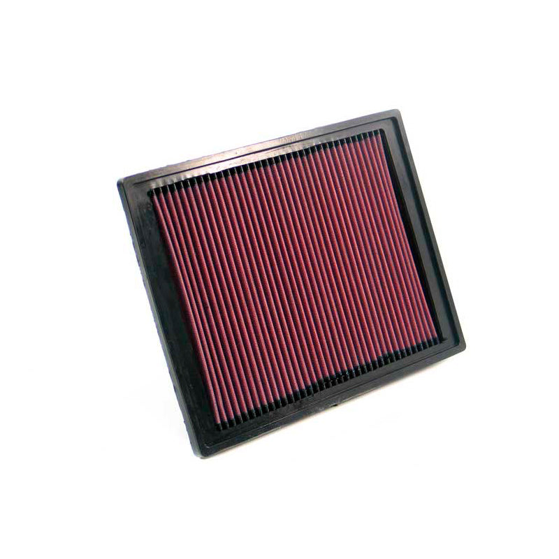 K&N paneelfilter, past op Opel Signum, Vectra 2.8 2005-2008 / Saab 9.3 1.8, 1.9D, 2.0, 2.2D, 2.8 2002-2011 (33-2337)