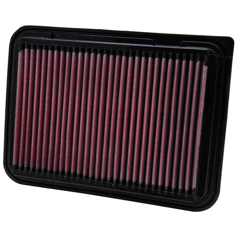 K&N, Panelfilter, passer til Toyota Auris (2007-2017), Avensis (2009-2017), Corolla (2007-2017), Matrix (2009-2013), RAV4 158HP (2009-2017), Verso (2010-2017), Yaris (2006-2017) (33-2360)