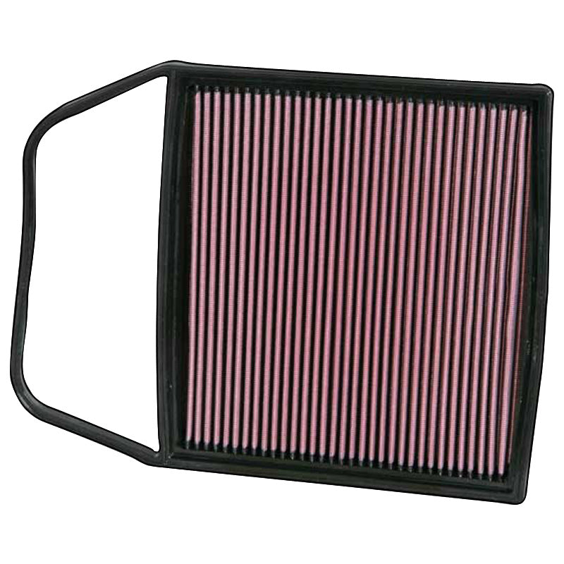 K&N Filtro a pannello, adatto a BMW 135 3.0 2007-2010 / 335 3.0 2009-2010 / 535 3.0 2008-2010 / Z4 3.0 2012-2017 / Z4 3.5 SDrive 2.0 2013-2014 (33-2367)