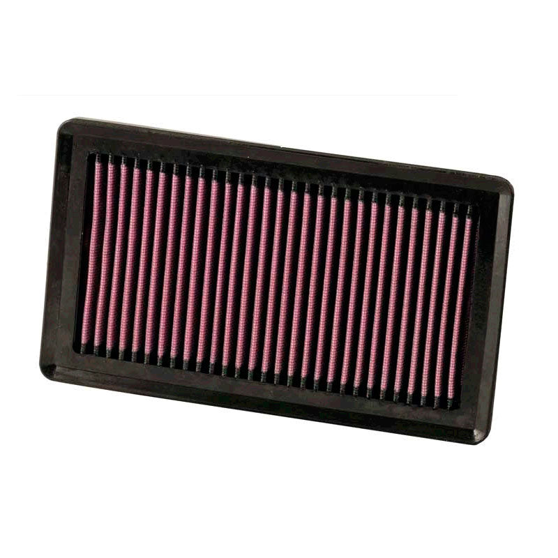 K&N Filtro a pannello, adatto a Nissan Cube, Evalia, Grand Livina, Livina, Note, NV200, Quashqai, Tiida, Versa (33-2375)