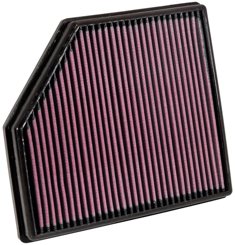 K&N filtro de panel, compatible con Volvo S60 3.0 / S80 3.0, 3.2 / V60 3.0 / V70 3.0, 3.2 / XC60 3.0 / XC60 3.2 / XC70 3.0,3.2 2008-2016 (33-2418)
