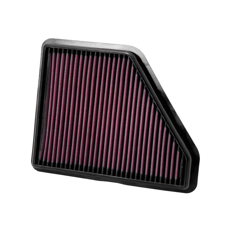 K&N Filtro a pannello, adatto a Chevrolet Equinox 2.4, 3.0, 3.6, GMC Terrain 2.4, 3.0 2010-2017 (33-2439)