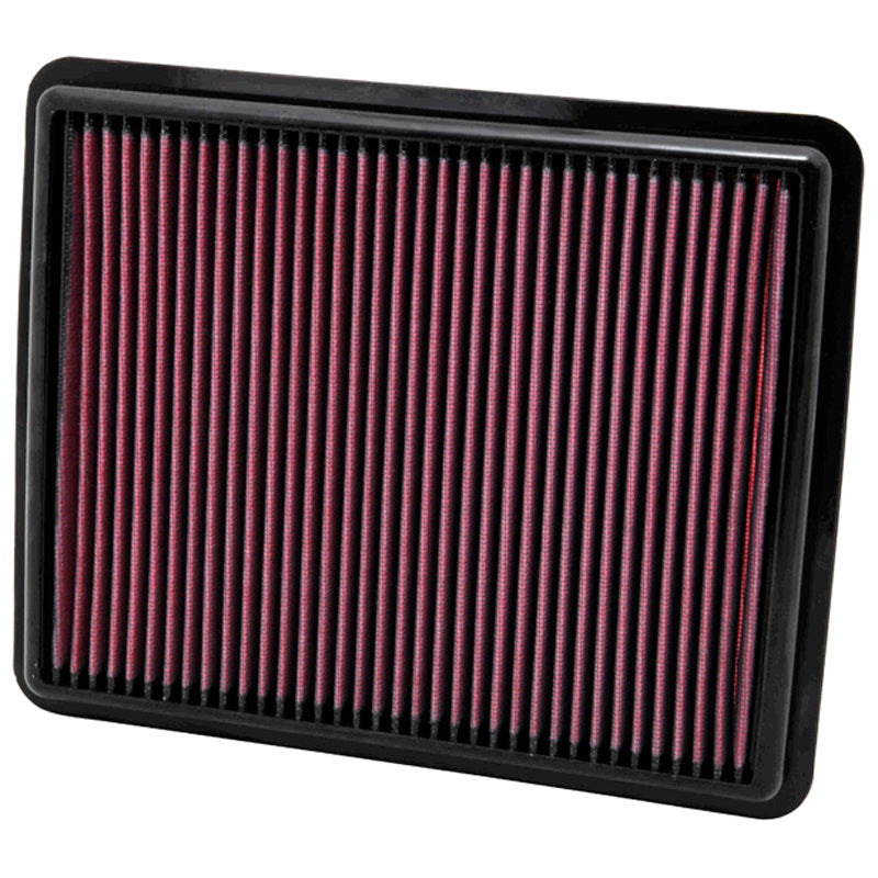 K&N, filtro a pannello, adatto a Hyundai Azera 3.3 / Santa Fe 2.4, 3.5 / Sonata 2.0, 2.4 / Kia Cadenza 3.3 / Optima 1.7D 2.0, 2.4 / Sorento 2.4, 3.5 (2010-2016)