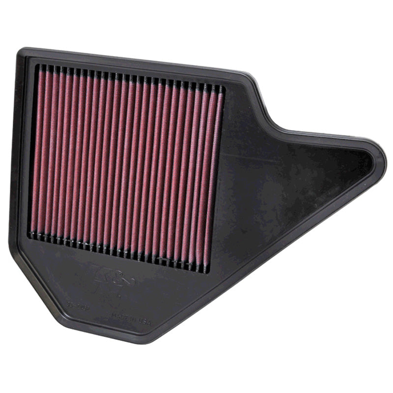 K&N panelový filtr, vhodný pro Lancia Voyager 3.6 / Chrysler Town & Country 3.6 / VW Routan 3.6 2011-2016 (33-2462)