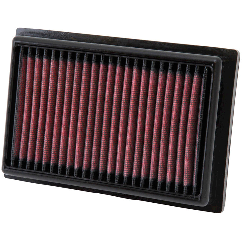 Filtro a pannello K&N, compatibile con Citroën C1 / Peugeot 108 1.0 2014-2016 / Subaru Justy 1.0 2016- / Toyota Prius C 1.5 2012-2016, Toyota Aygo II 1.0 / Yaris Hybrid 1.5 2012- / Yaris 1.0 7/2014- (33-2485)