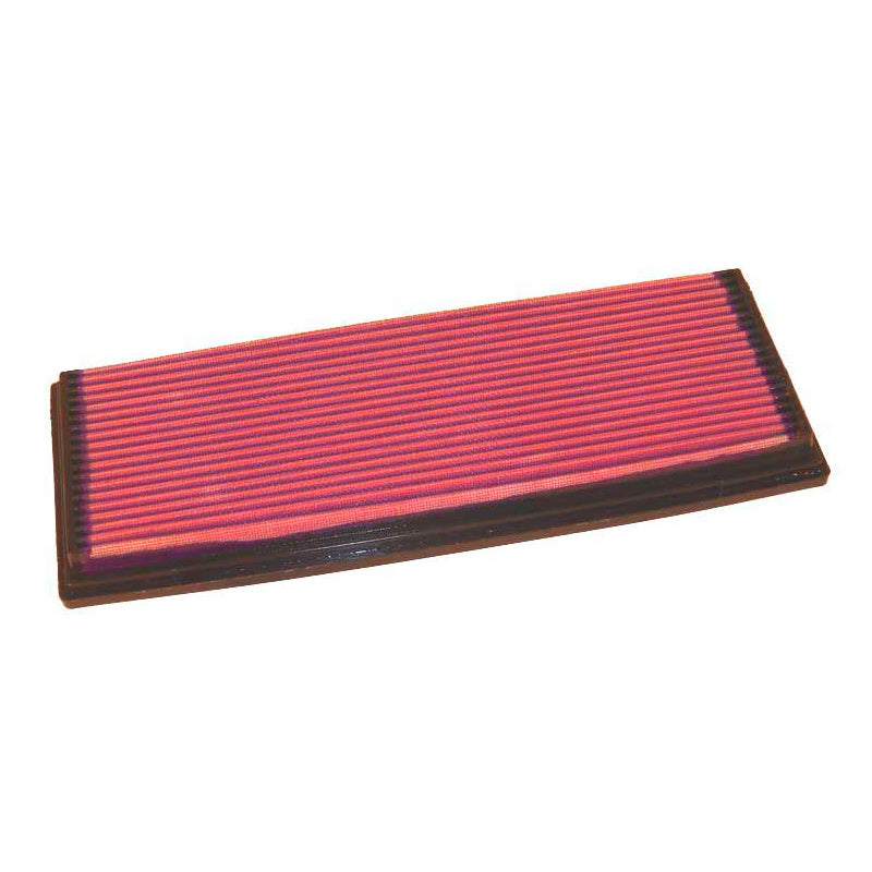 K&N filtro de panel, compatible con Audi A6 4.2 1994-1997 / V8 Quattro 3.6 1988-1994, 4.2 1991-1994 / BMW 530, 535 E34 / 730, 735 1988-1994 (33-2573)