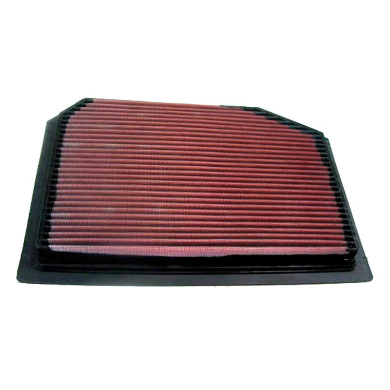 K&N filtro de panel, compatible con Porsche 911 3.6, 3.8 1995-1998 (33-2731)