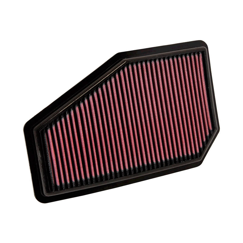 K&N, filtro a pannello, lavabile, adatto a Honda Civic VIII L4-2.0L (2007-2010)