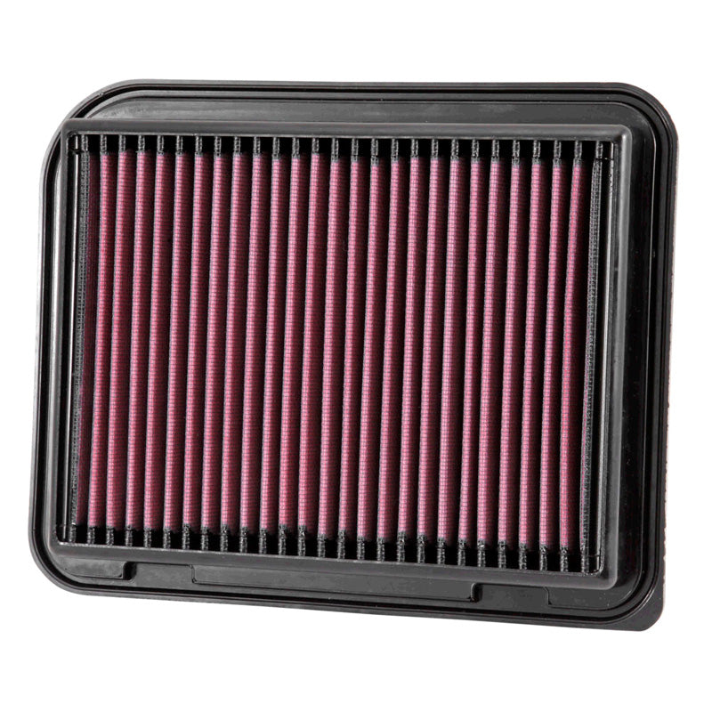 K&N Panelfilter, compatible avec Mitsubishi Outlander 2.0, 2.4, 3.0 / Lancer 1.6, 2.0, 2.4/ ASX 2013- / Peugeot 4008 1.6, 2.0 2013-2015 / Citroën C4 Aircross 1.6, 2.0 2012-15 (33-3015)