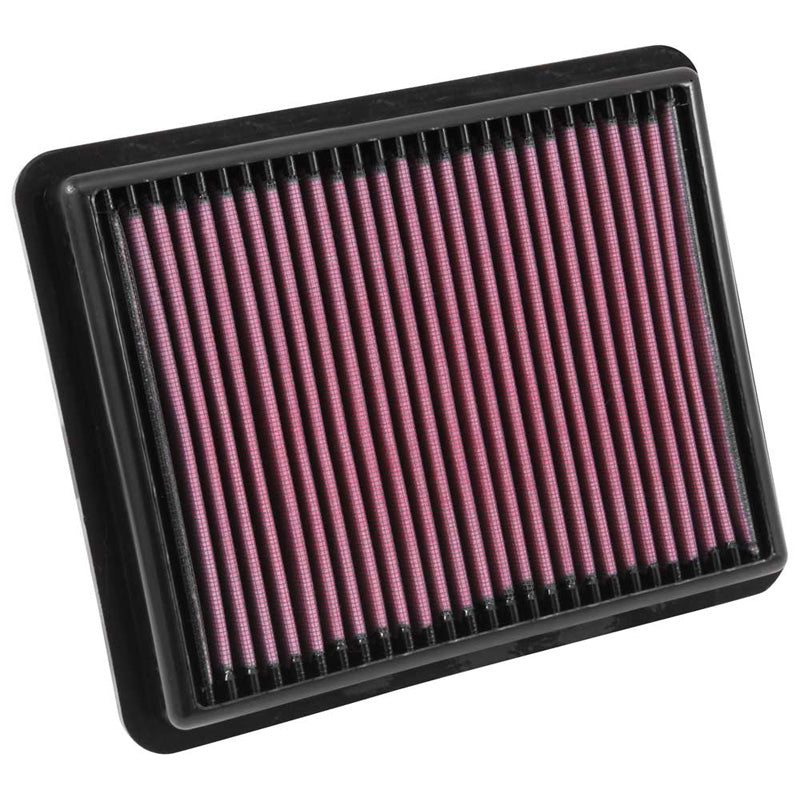 K&N, Panel filter, Fits Mazda 3, 6, CX-5 2.2D (2013-), CX-9 2.5 (2016-), Washable and Reusable