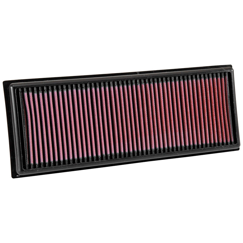 K&N filtro de panel, compatible con Citroën Berlingo/C3/C3 Picasso/C4/C4 Cactus/C5 aircross/DS3/DS4 & Peugeot 2008/208/308/5008 1.2 Turbo 2013- / 208 II 1.2 2019- & Opel Grandland X 1.2 T (33-3039)