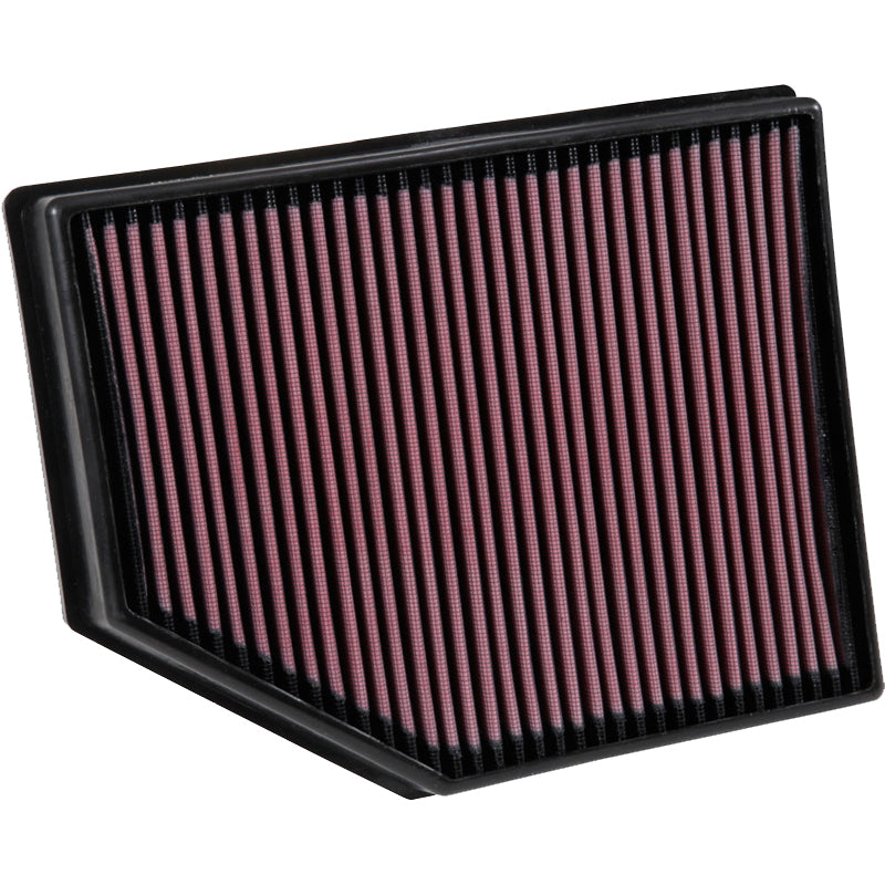 Filtre panneau K&N, compatible avec Volvo V40 1.5 2015- & 2.0 (Diesel) 2015-2017 (33-3055)