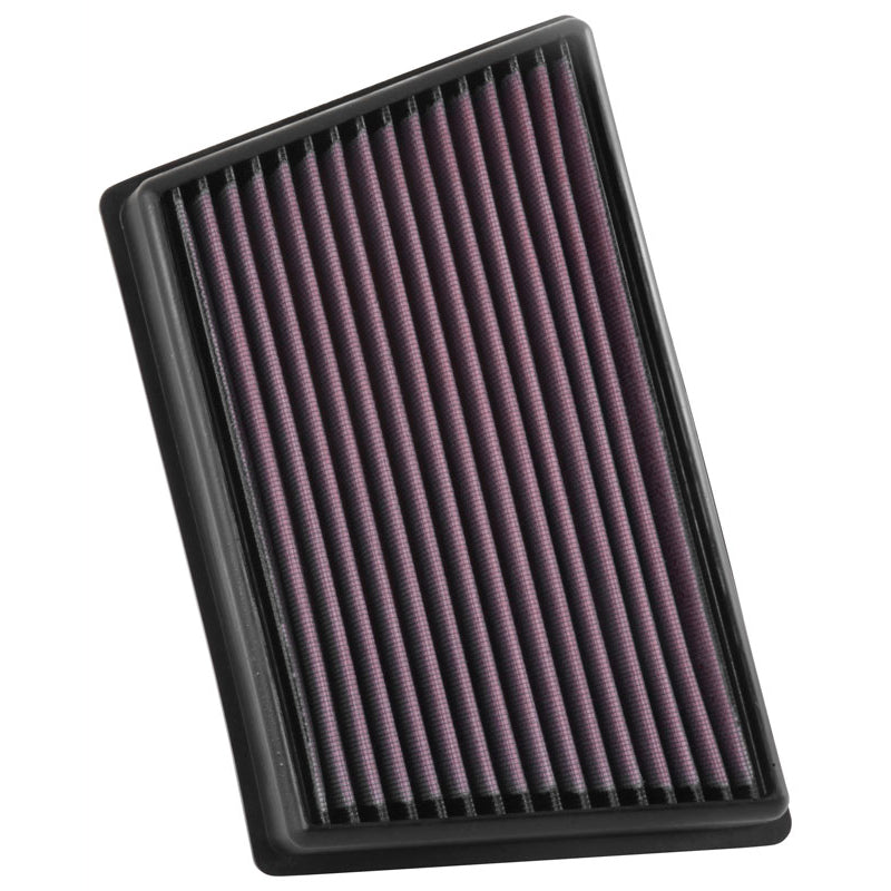 Filtro a pannello K&N, adatto a Land Rover Discovery Sport 2.0D 2015-/Range Rover Evoque 2.0D 2015-/Jaguar E-Pace 2.0 2017- (33-3073)
