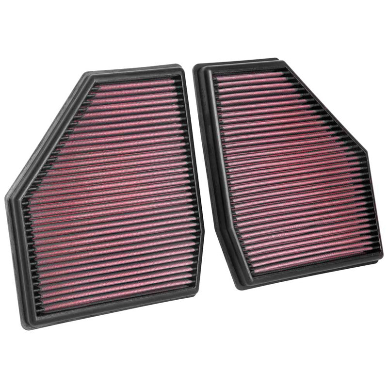 K&N Panel Filter, Fits BMW M5 4.4 Turbo 2018- (set of 2 pieces) (33-3128)