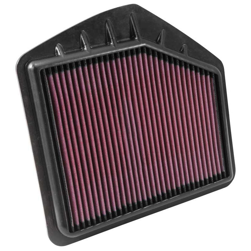 K&N filtr panelowy, pasuje do Hyundai Genesis Sedan 5.0L V8 2015-2016 (lewy) (33-5021)