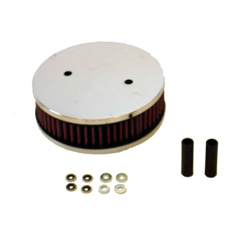 K&N assemblage racing personnalisé rond, convient à SU/SU Hitachi 1.75'' H6/HS6, trou central, diamètre 150 mm, hauteur d'assemblage 47mm (56-1400)