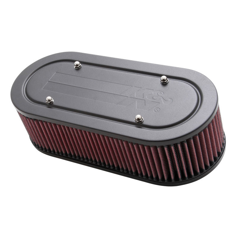K&N Conjunto de competición personalizado ovalado 305x140mm, para Weber 40/46 IDA, altura del conjunto 85mm (56-1770-2)