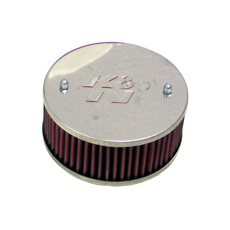 K&N Custom Racing Assembly Round, compatible avec SU/SU Hitachi 1.75'' H6/HS6, trou central, hauteur d'assemblage 65mm (56-9097)