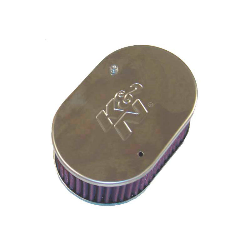 K&N assemblage racing personnalisé petit ovale, convient à Weber 40/45/48 DCOE, Dellorto 40/45/48 DHLA, hauteur d'assemblage 65mm (56-9104)