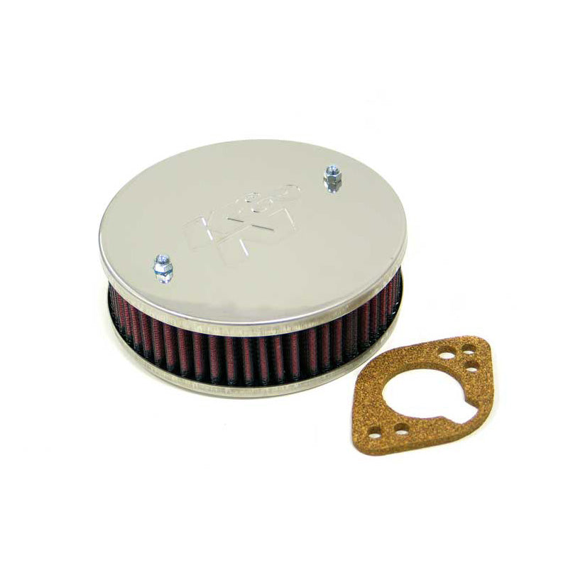 K&N Custom Racing Assembly Round, pasuje pro Stromberg 150, průměr 150 mm, montážní výška 45mm (56-9312)