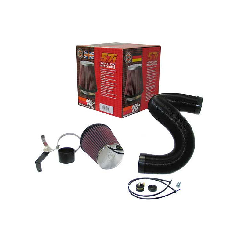 Kit de admisión de aire de alto rendimiento K&N, para Fiat Grande Punto 1.4 16v 2005- + Bravo 1.4 2007- (57-0562)