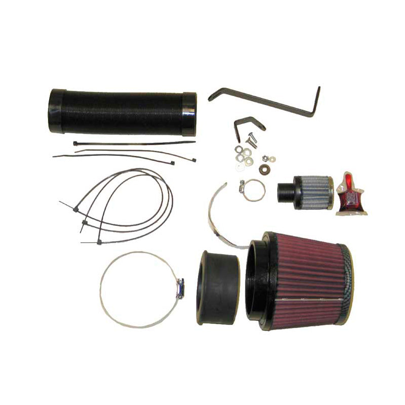 K&N Performance Air Intake Kit, Fits Audi A4 1.8 Turbo + Quattro 12/00-6/02 (57-0593)