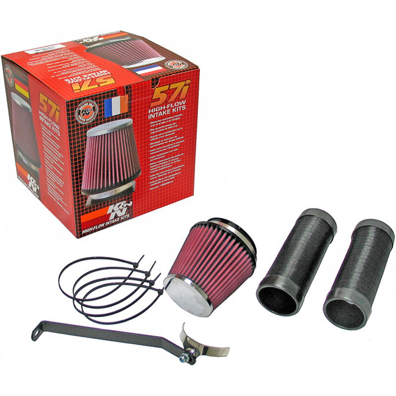 K&N, kit di aspirazione, adatto a BMW E87 118D/120D + E90 318D/320D (3/2007-)