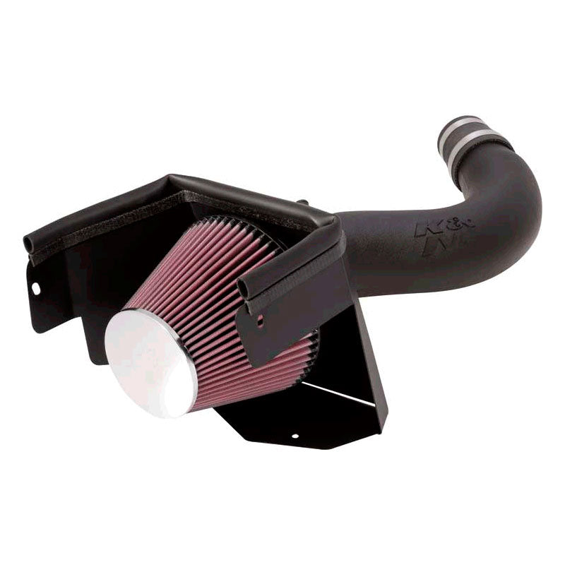 K&N, Air Intake Performance Kit, fits Jeep Wrangler V6 - 3.8L (2007-2010)