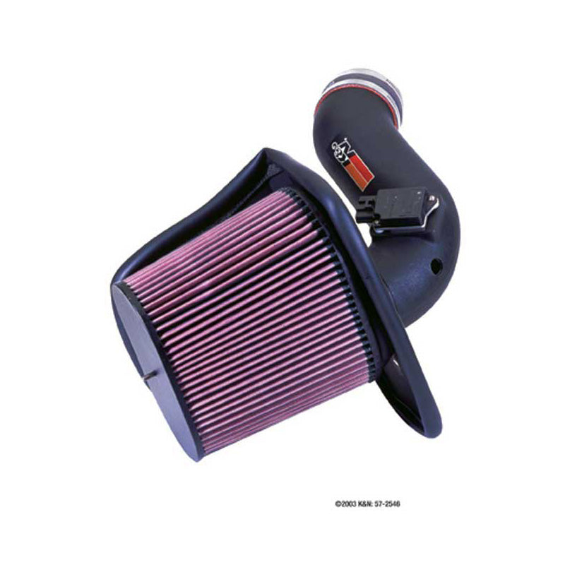 K&N Performance Air Intake Kit, adatto a Ford F-Series & Excursion 2003-2007 (57-2546)