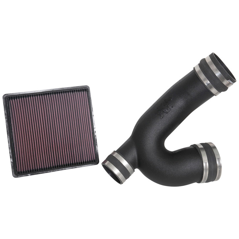 K&N Performance Air Intake Kit, adatto a Ford F150 EcoBoost V6-3.5L 2018-2020 (57-2601)