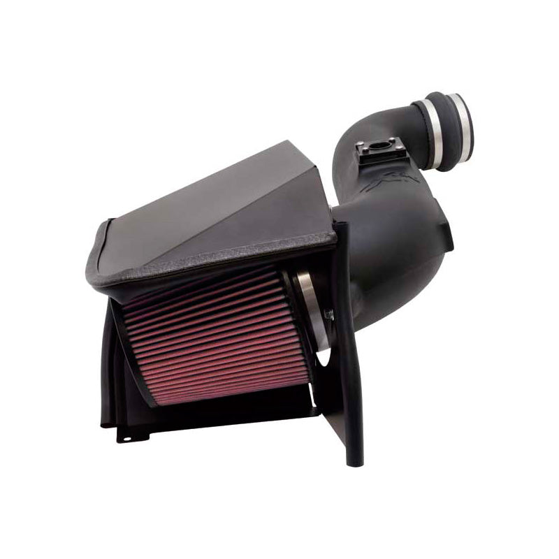 K&N Kit aspirazione aria ad alte prestazioni, adatto a Chevrolet Silverado 2500, 3500 6.6D con filtro rotondo 2005-2007 (57-3057)