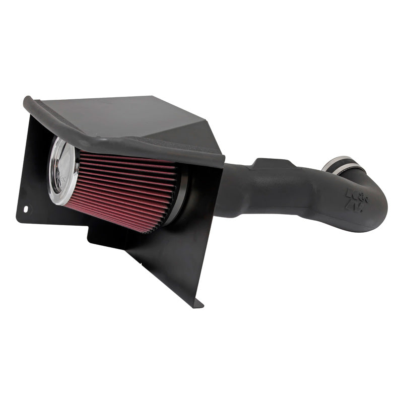 K&N Performance Air Intake Kit, pasuje do Cadillac Escalade 6.2, Chevrolet Avalanche 5.3/6.0, Silverado 1500 4.8/5.3/6.0, Suburban 1500 5.3/6.0, Tahoe 4.8/5.3 2009-2014 (57-3070)