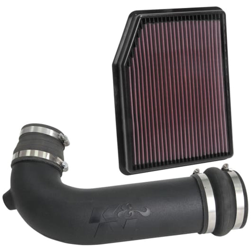 K&N Performance Air Intake Kit, adatto a GMC Sierra 1500 & Chevrolet Silverado 1500 4.3 V6 2019- (57-3116)