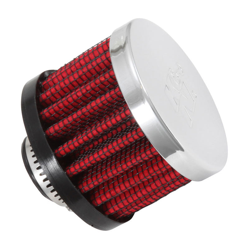 Filtro de ventilación del cárter K&N - base de goma - brida de 13mm (62-1330)