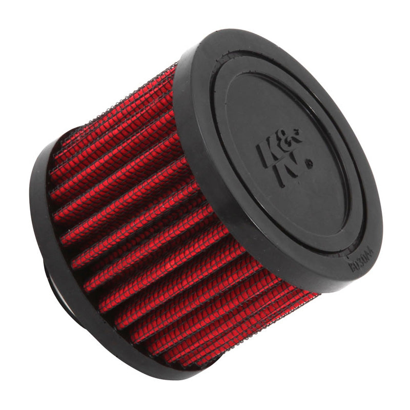 K&N Filtro sfiato basamento - Base in gomma - flangia da 25mm (62-1410)